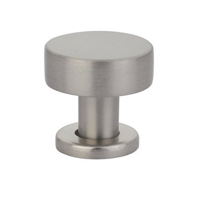 The Emtek Cadet Cabinet Knob in Satin Nickel finish.