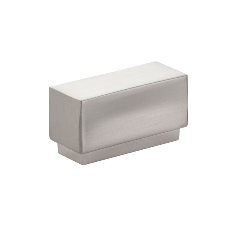 The Emtek Cinder Cabinet Knob, 1 5/8" in Satin Nickel finish