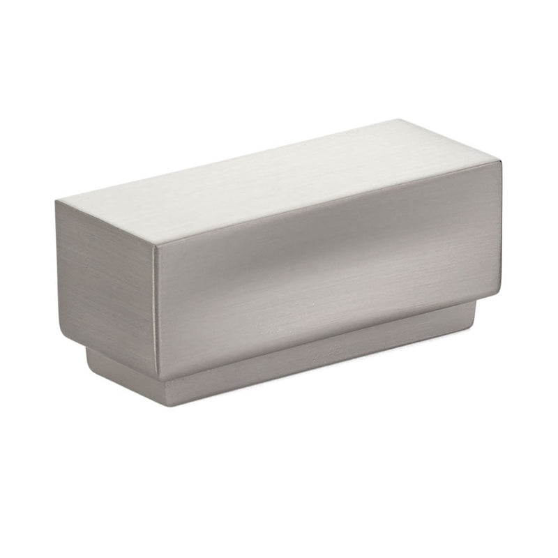 The Emtek Cinder Cabinet Knob, 2 1/4" in Satin Nickel finish