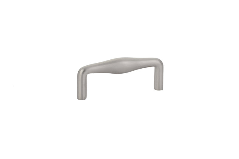 The Emtek Dane Cabinet Pull, 3" Center to Center in Satin Nickel finish