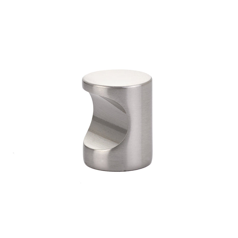 Emtek Finger Cabinet Pull, 1" in Satin Nickel finish