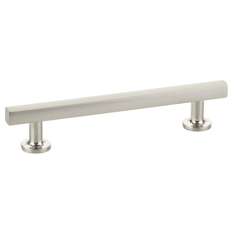 The Emtek Freestone Cabinet Pull, 5" Center to Center in Satin Nickel finish