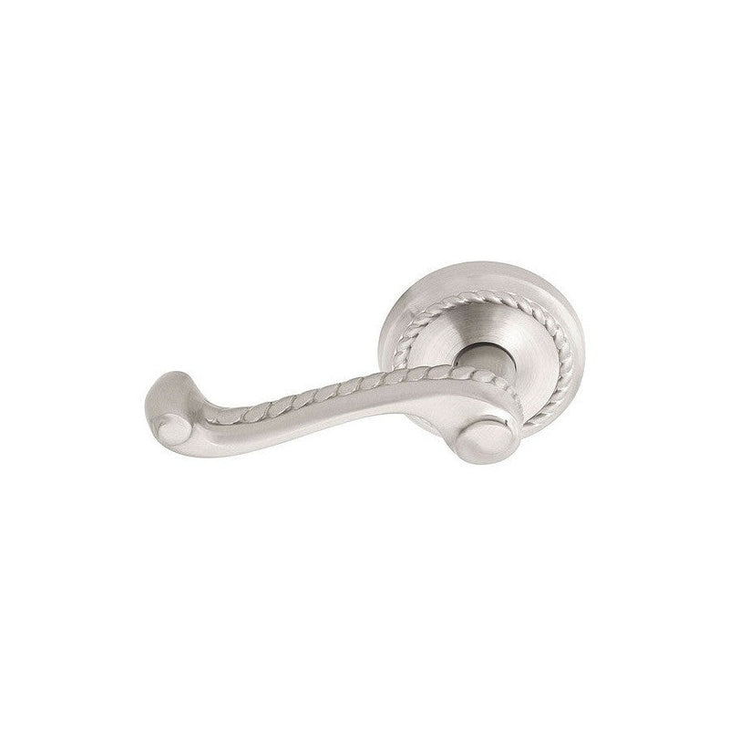 Emtek Rope Lever with Rope Rosette in Satin Nickel finish