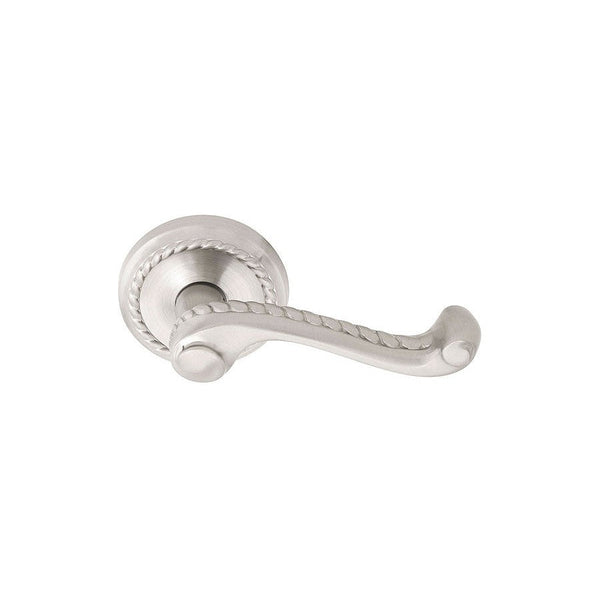 Emtek Rope Lever with Rope Rosette in Satin Nickel finish