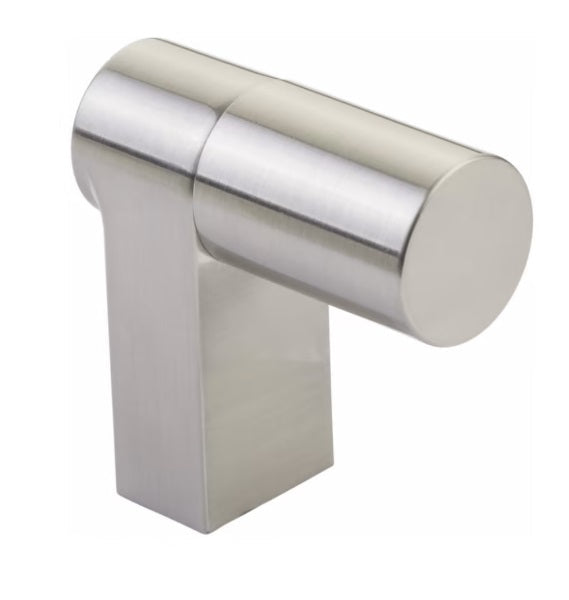 The Emtek Select Rectangular Smooth Cabinet Finger Pull 2" in Satin Nickel finish