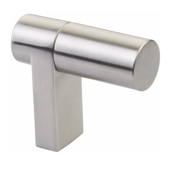 The Emtek Select Rectangular Smooth Cabinet Finger Pull 1 1/2" in Satin Nickel finish