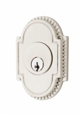 Emtek Single Cylinder Knoxville Keyed Deadbolt in Satin Nickel finish