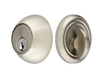 Emtek Single Cylinder Regular Keyed Deadbolt in Satin Nickel finish