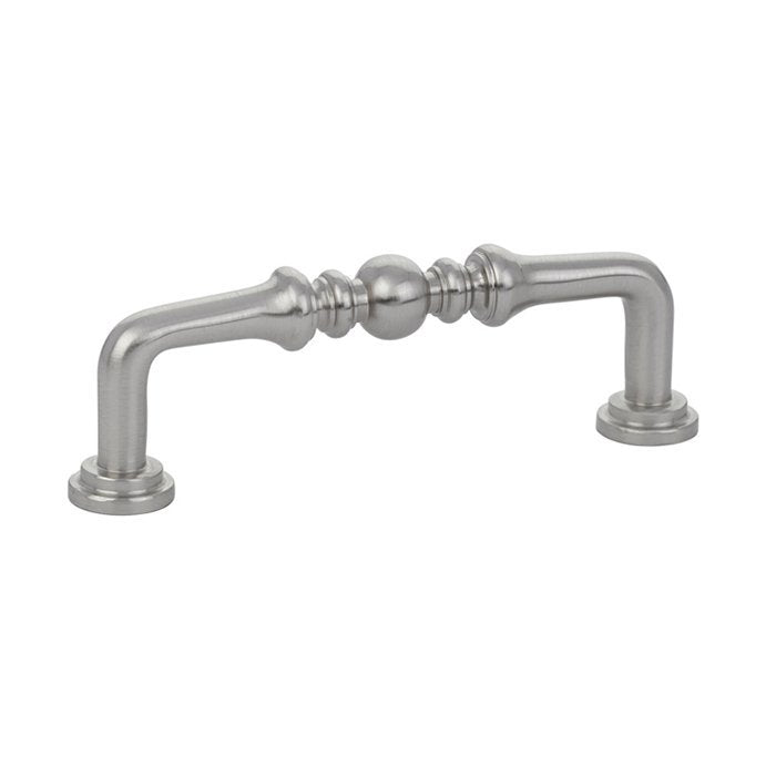 Emtek Spindle Cabinet Pull, 3 1/2" Center to Center in Satin Nickel finish