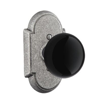 Emtek Madison Black Knob with