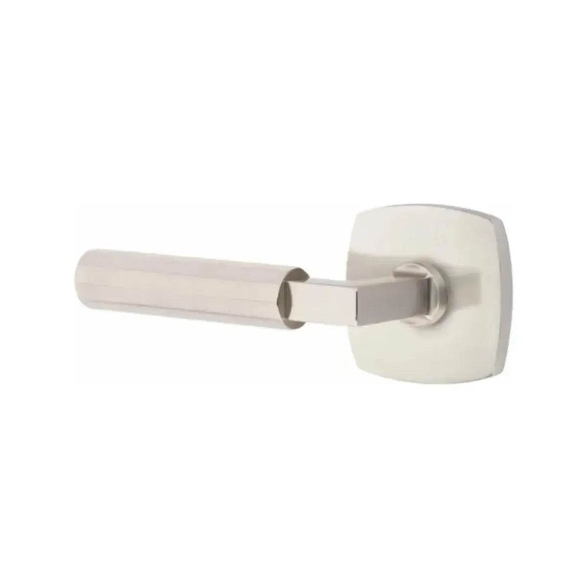 EmtekEmtek Select L-Square Faceted Lever with Urban Modern Rosette in 