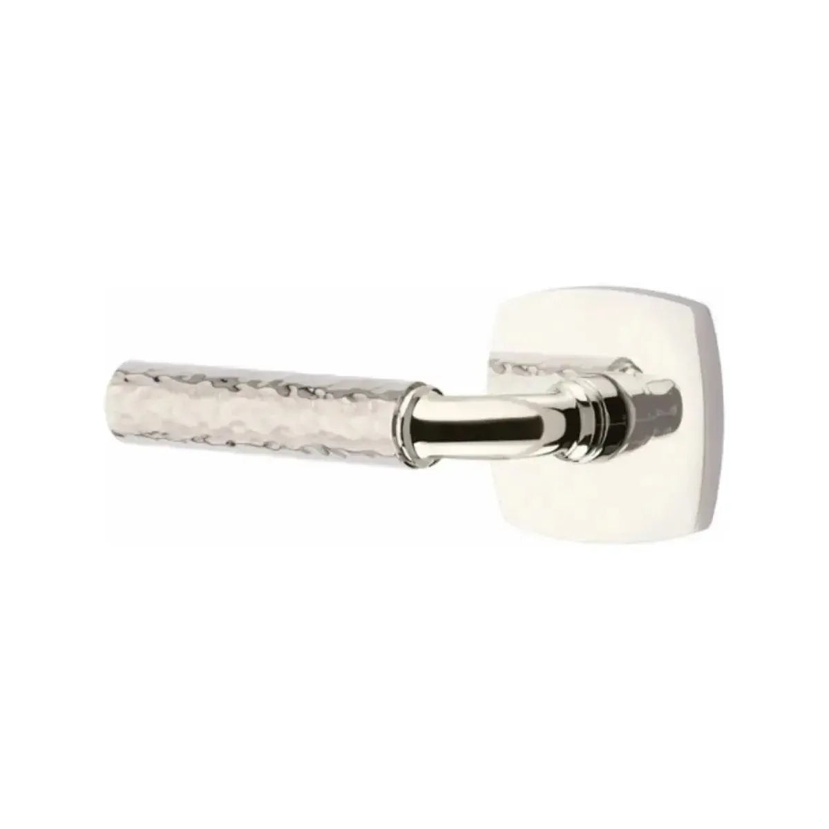 EmtekEmtek Select R-Bar Hammered Lever with Urban Modern Rosette in 