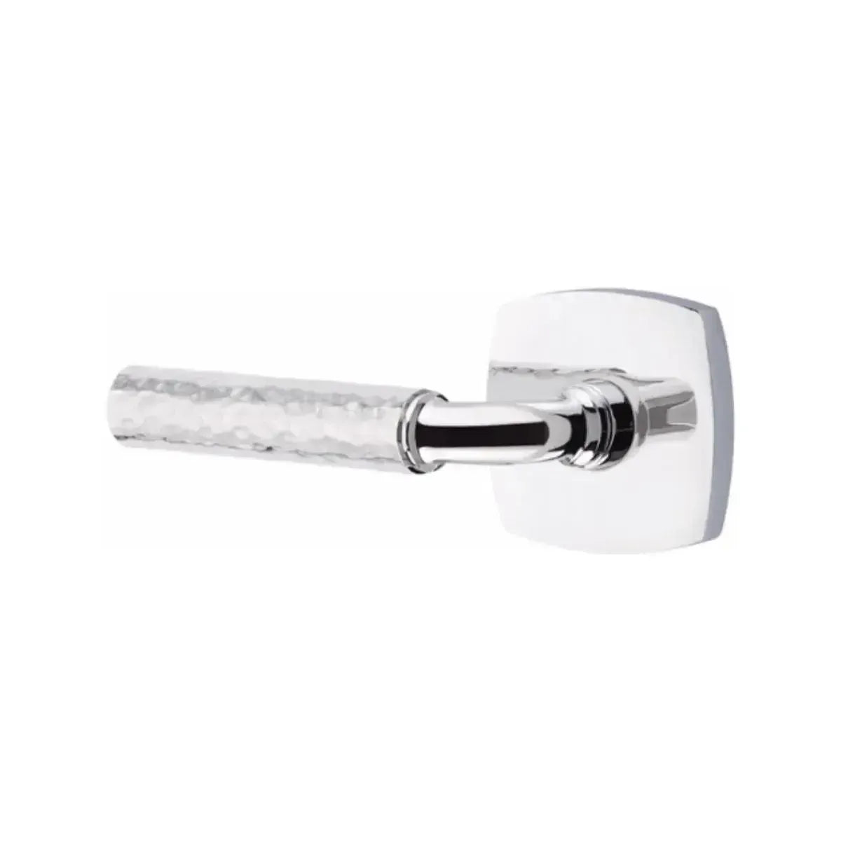 EmtekEmtek Select R-Bar Hammered Lever with Urban Modern Rosette in 