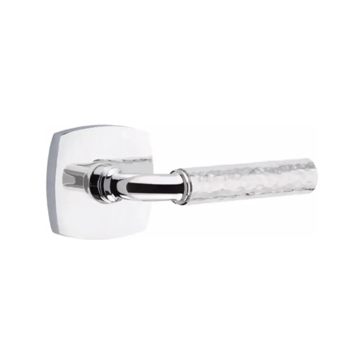 EmtekEmtek Select R-Bar Hammered Lever with Urban Modern Rosette in 