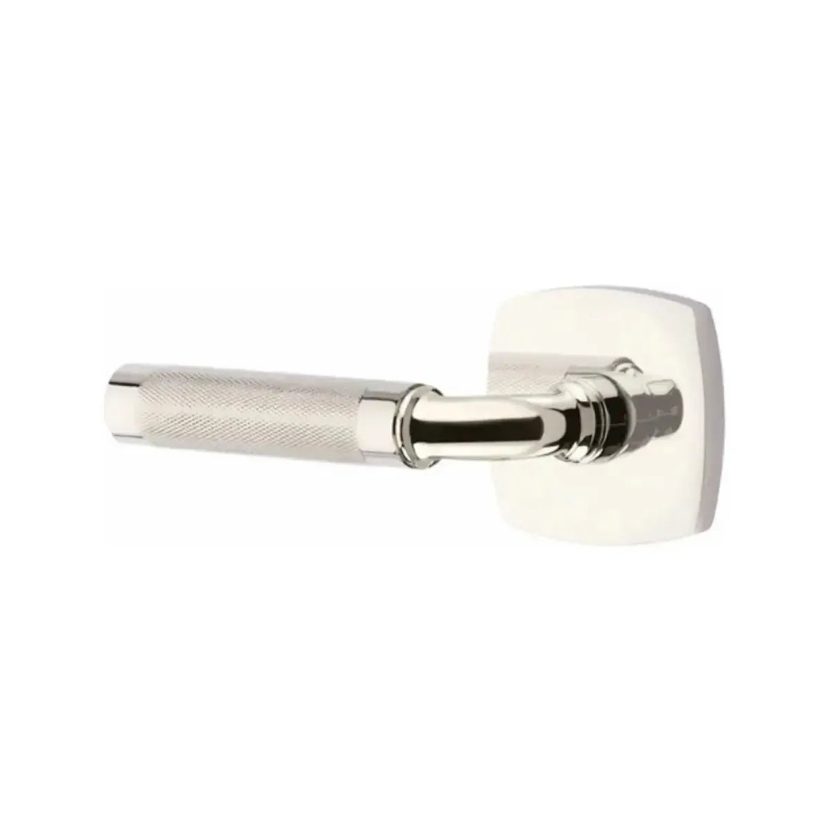 EmtekEmtek Select R-Bar Knurled Lever with Urban Modern Rosette in 