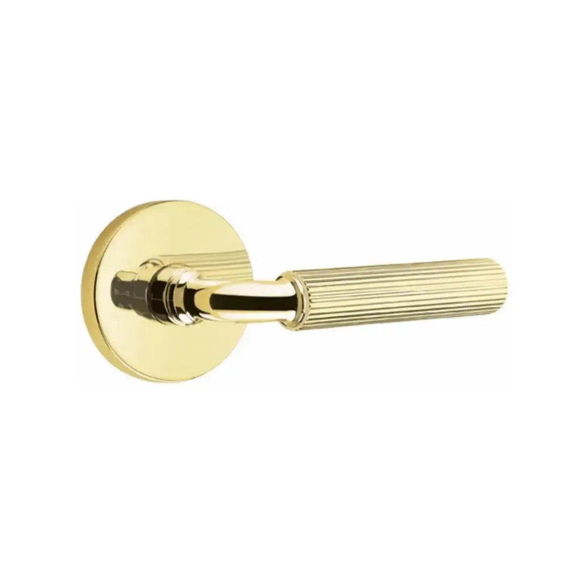 EmtekEmtek Select R-Bar Straight Knurled Lever with Disk Rosette in 