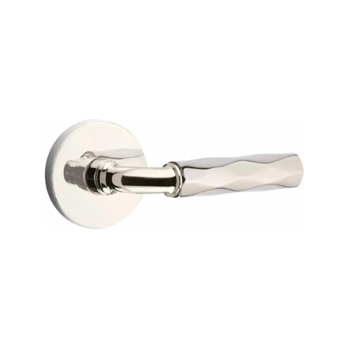 Emtek Select R-Bar Tribeca Lever with Disk Rosette 