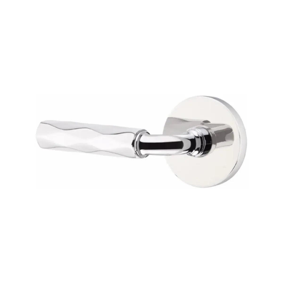 Emtek Select R-Bar Tribeca Lever with Disk Rosette 