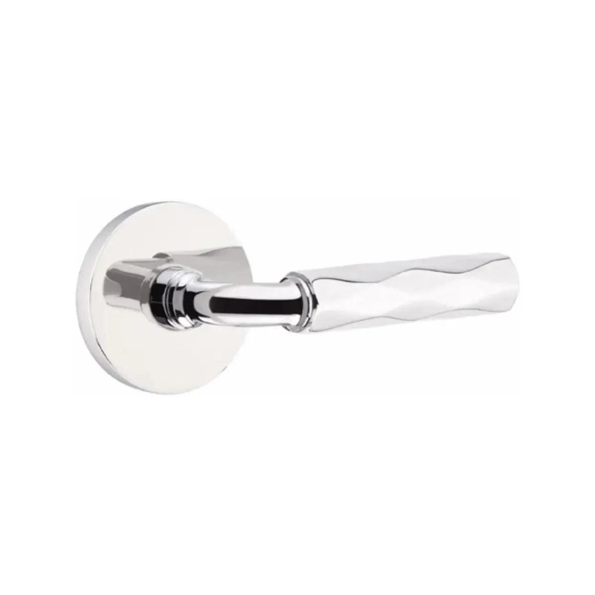 Emtek Select R-Bar Tribeca Lever with Disk Rosette 