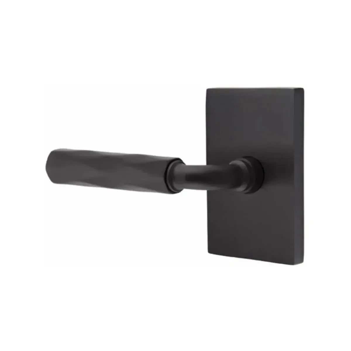 EmtekEmtek Select R-Bar Tribeca Lever with Modern Rectangular Rosette in 