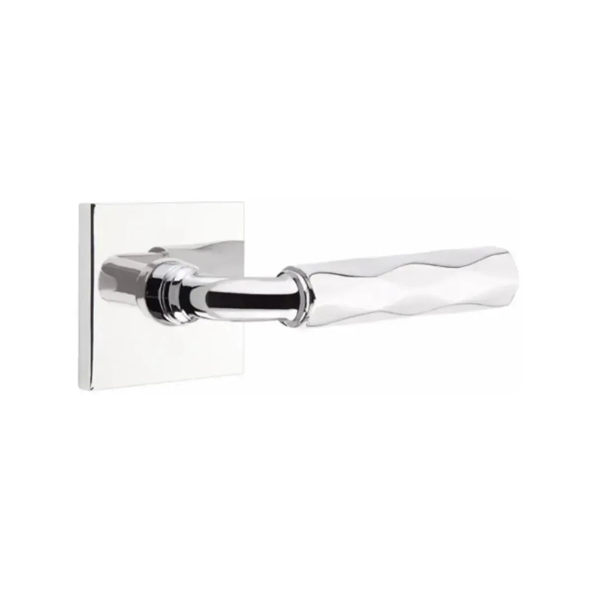 EmtekEmtek Select R-Bar Tribeca Lever with Square Rosette in 