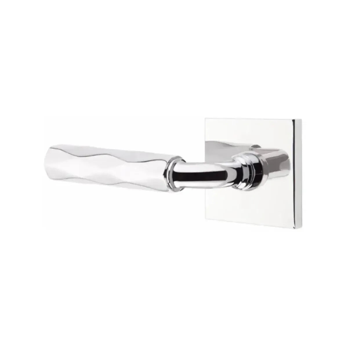 EmtekEmtek Select R-Bar Tribeca Lever with Square Rosette in 