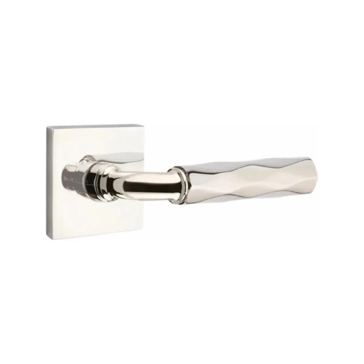 Emtek Select R-Bar Tribeca Lever with Square Rosette 