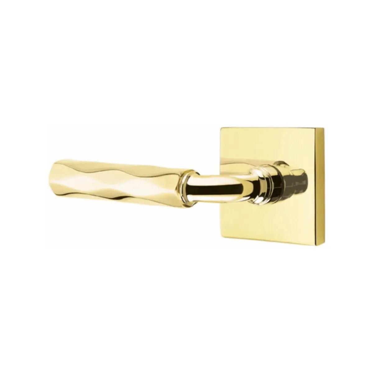 Emtek Select R-Bar Tribeca Lever with Square Rosette 