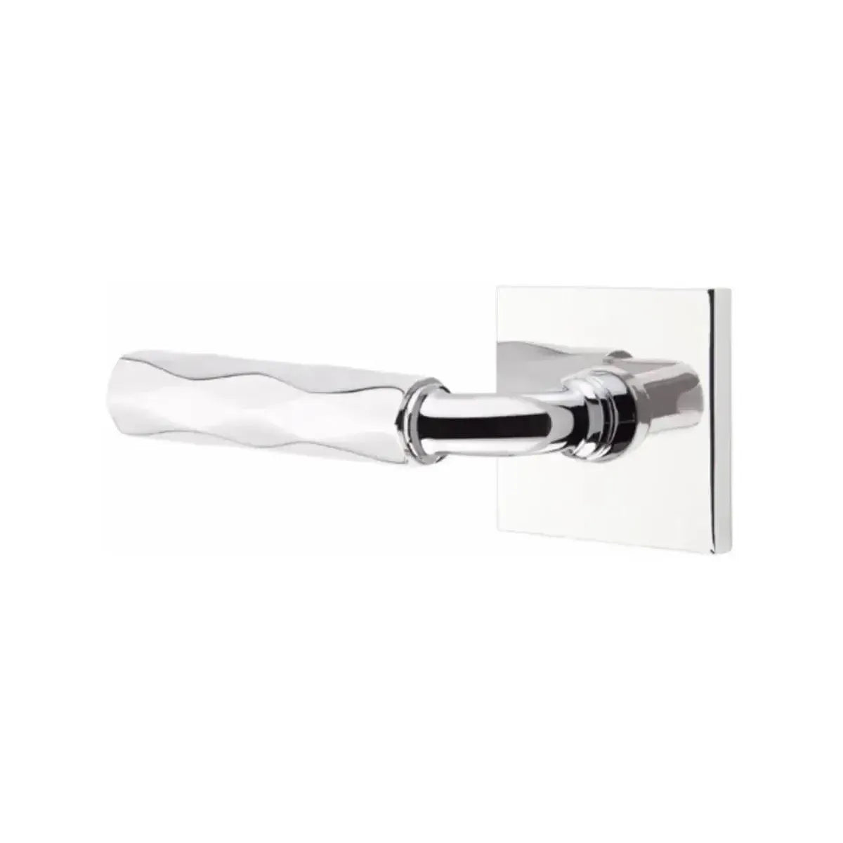 EmtekEmtek Select R-Bar Tribeca Lever with Square Rosette in 