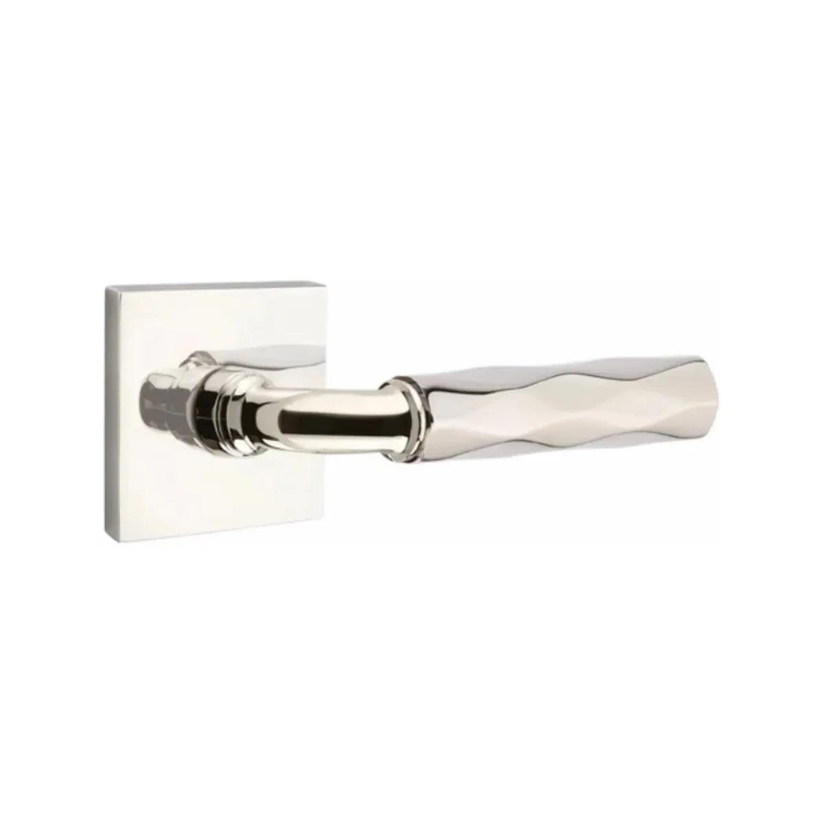 Emtek Select R-Bar Tribeca Lever with Square Rosette 
