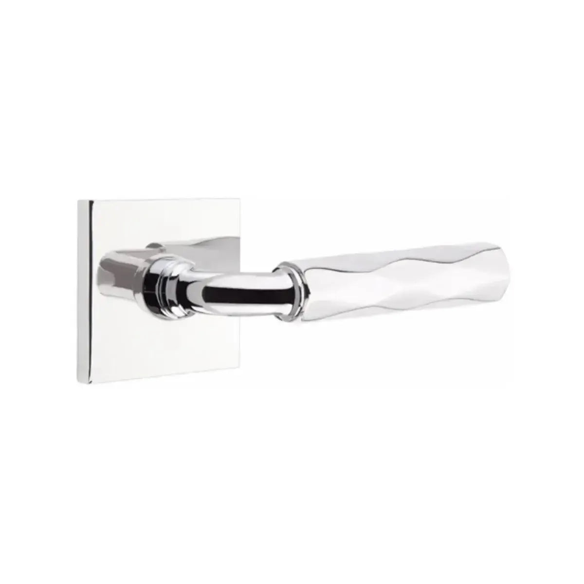 EmtekEmtek Select R-Bar Tribeca Lever with Square Rosette in 