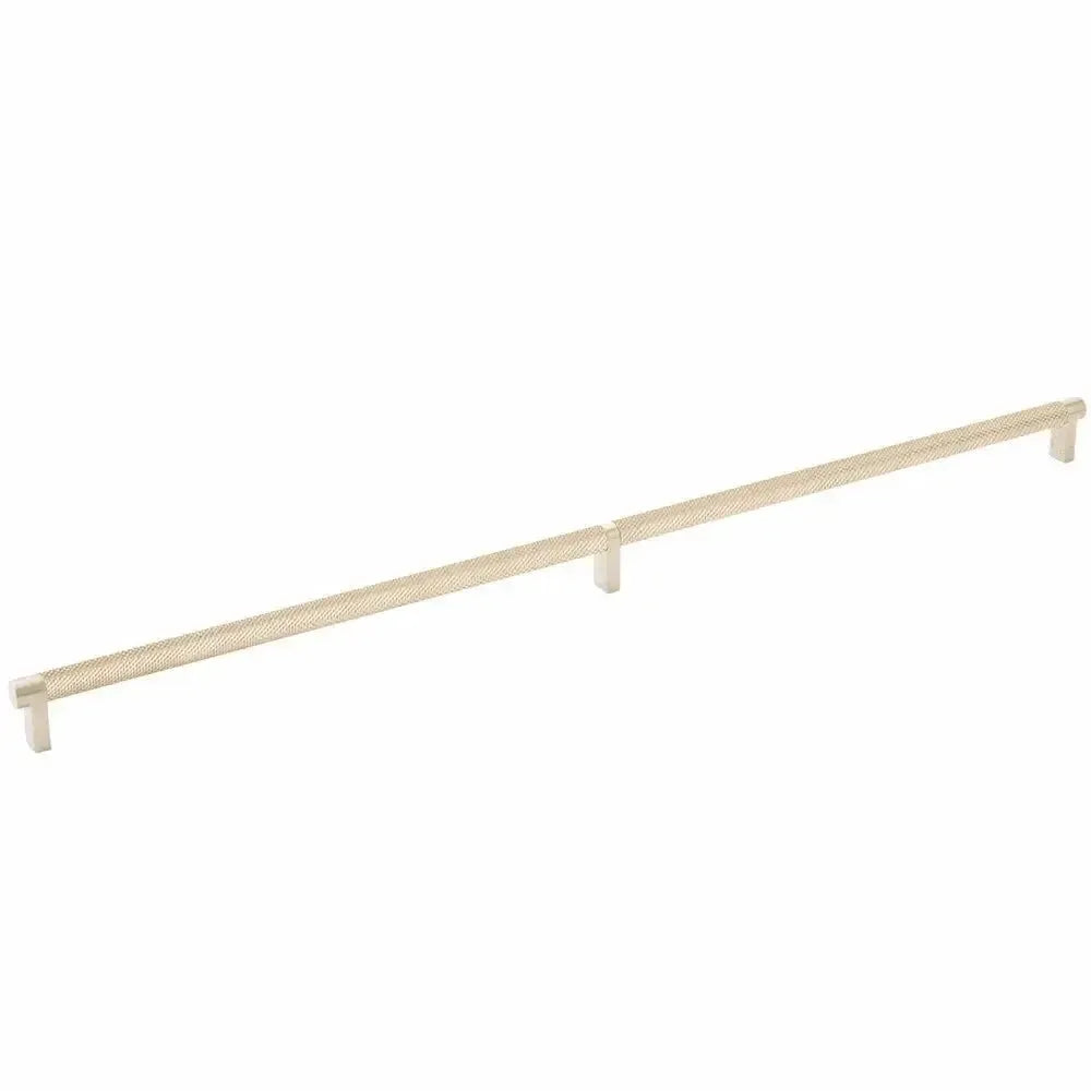 Emtek Select Rectangular Stem Knurled Cabinet Pull in 