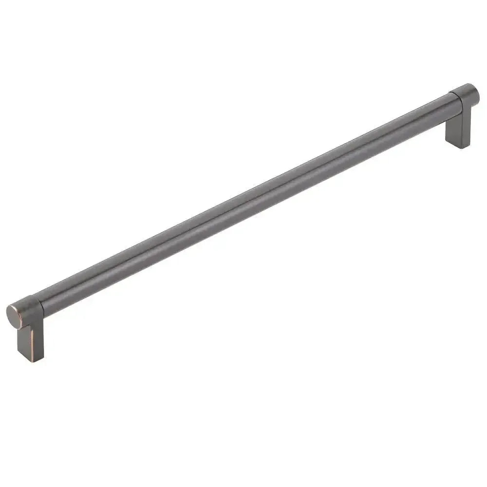 Emtek Select Rectangular Stem Smooth Cabinet Pull in 