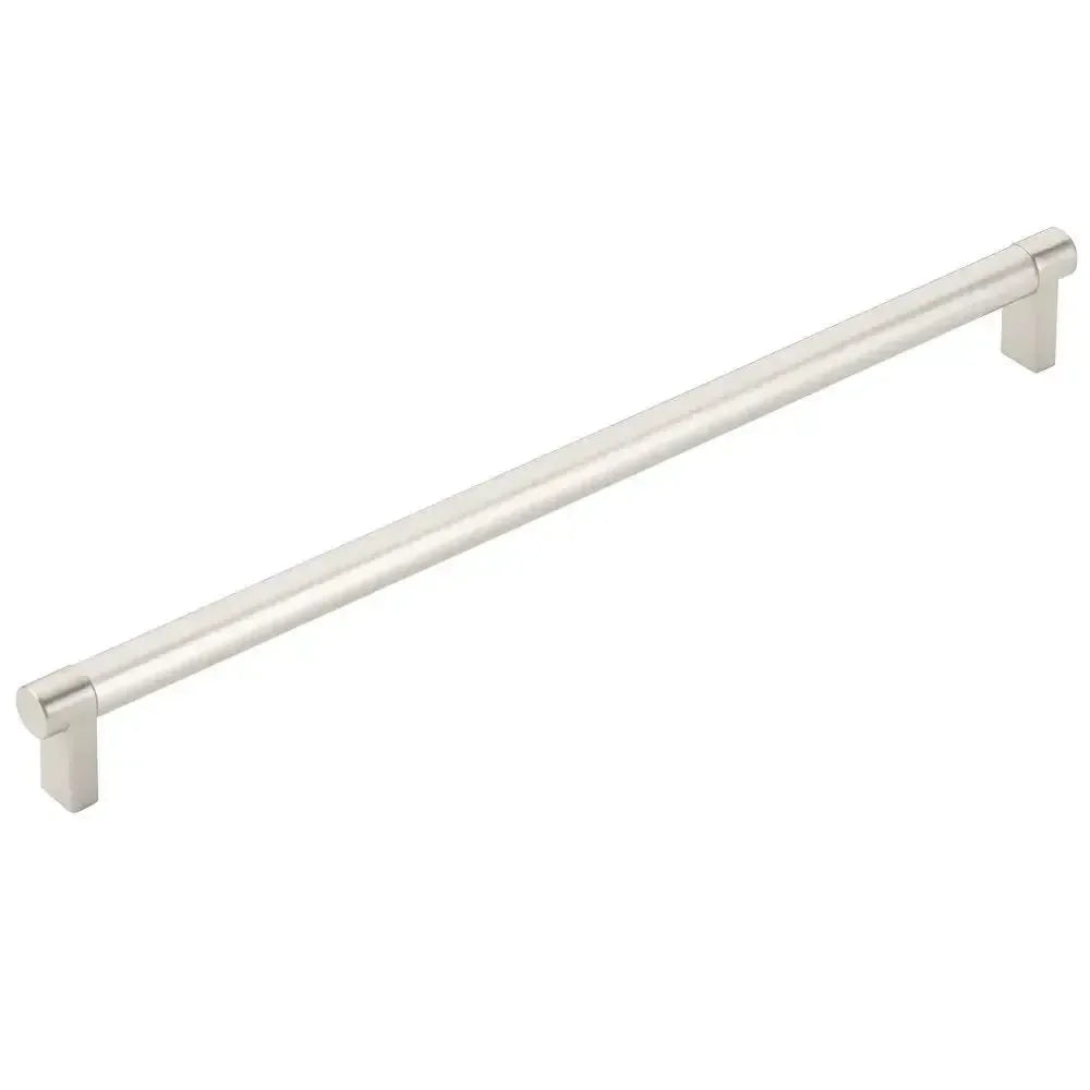 Emtek Select Rectangular Stem Smooth Cabinet Pull in 