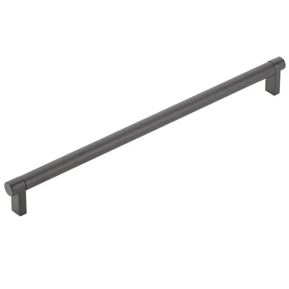 Emtek Select Rectangular Stem Smooth Cabinet Pull in 