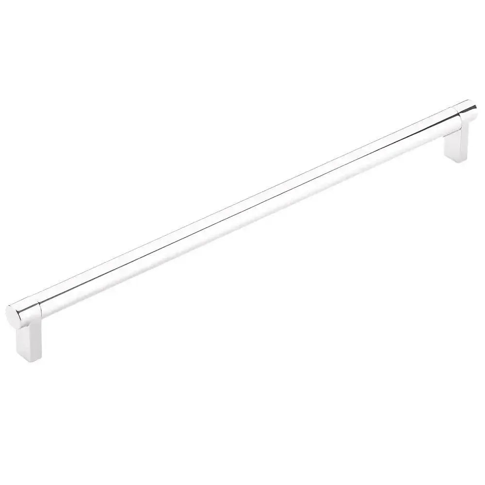 Emtek Select Rectangular Stem Smooth Cabinet Pull in 