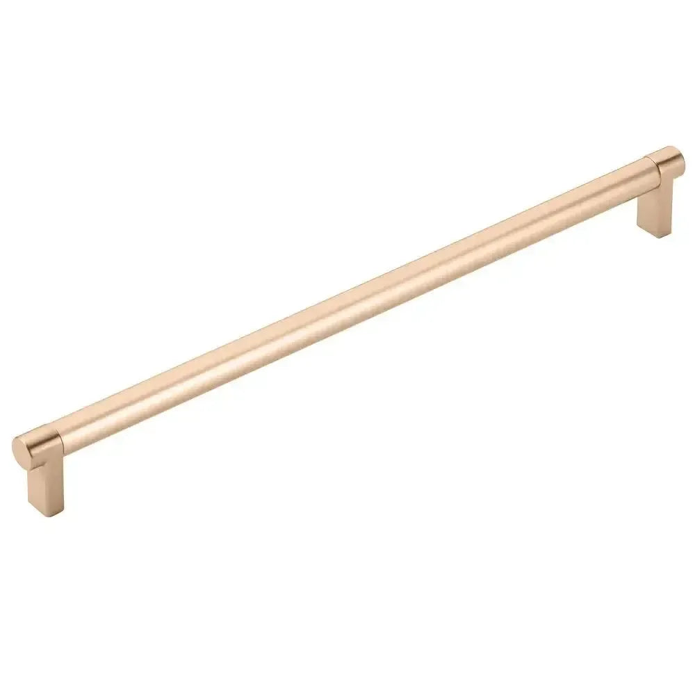 Emtek Select Rectangular Stem Smooth Cabinet Pull in 