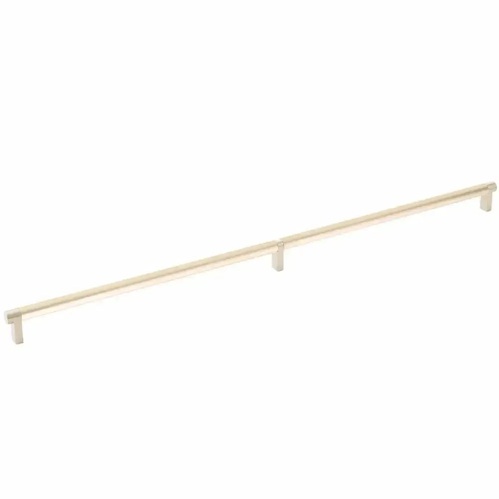 Emtek Select Rectangular Stem Smooth Cabinet Pull in 