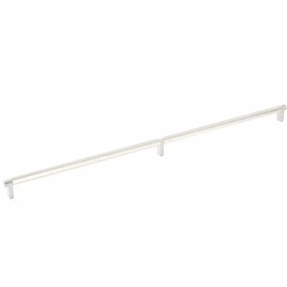 Emtek Select Rectangular Stem Smooth Cabinet Pull in 