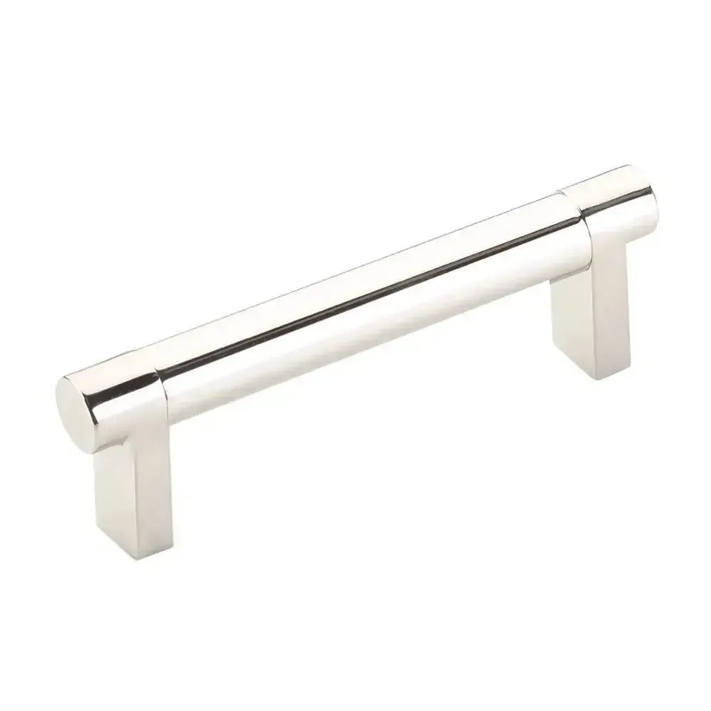Emtek Select Rectangular Stem Smooth Cabinet Pull in 