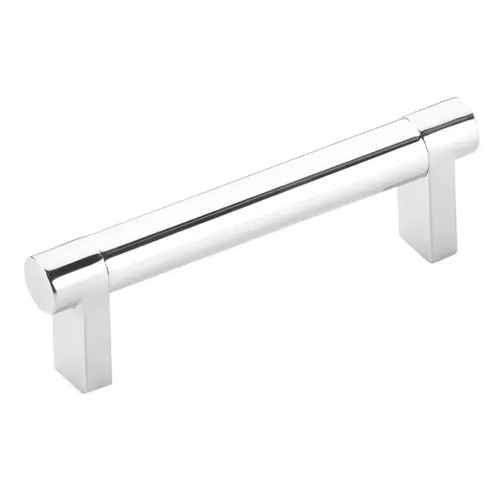 Emtek Select Rectangular Stem Smooth Cabinet Pull in 