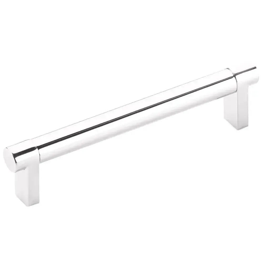 Emtek Select Rectangular Stem Smooth Cabinet Pull in 