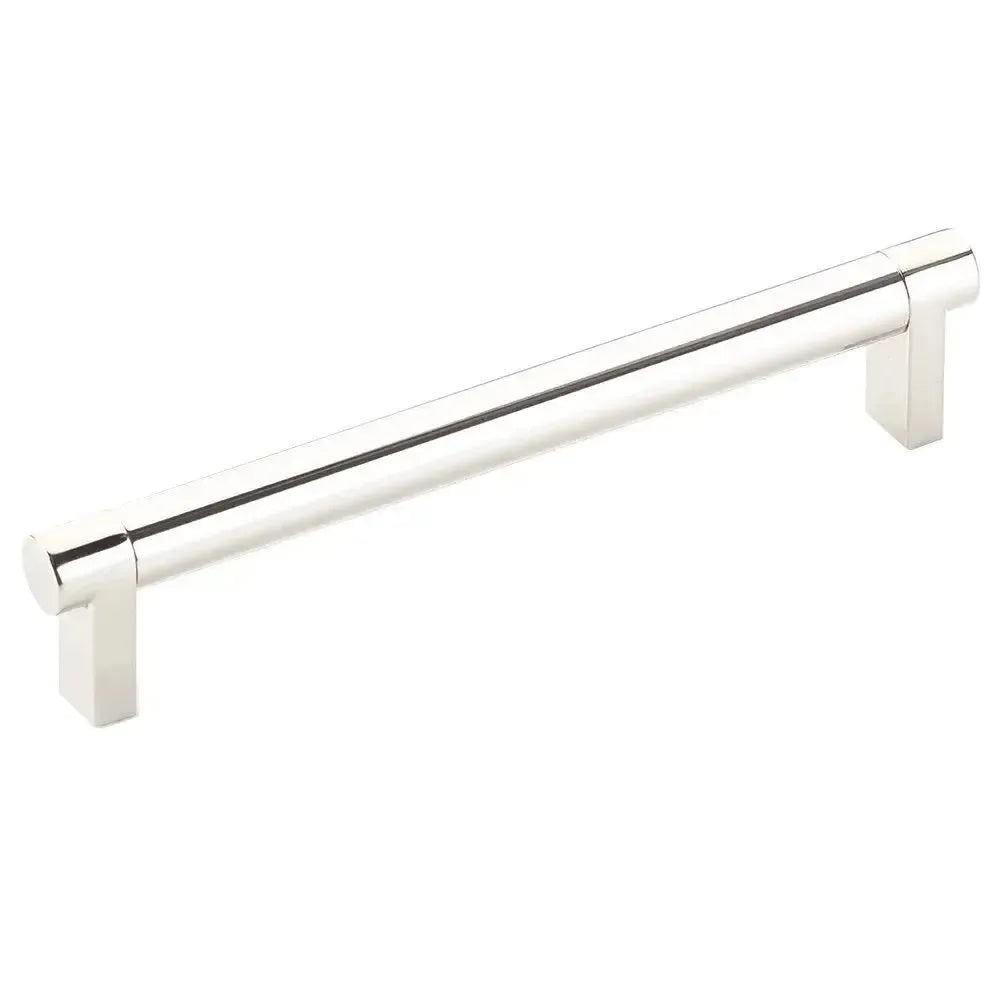 Emtek Select Rectangular Stem Smooth Cabinet Pull in 