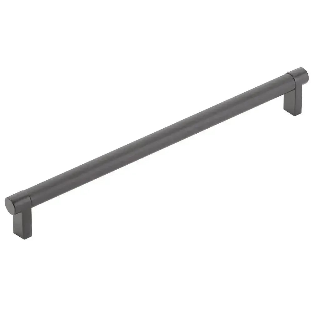 Emtek Select Rectangular Stem Smooth Cabinet Pull in 