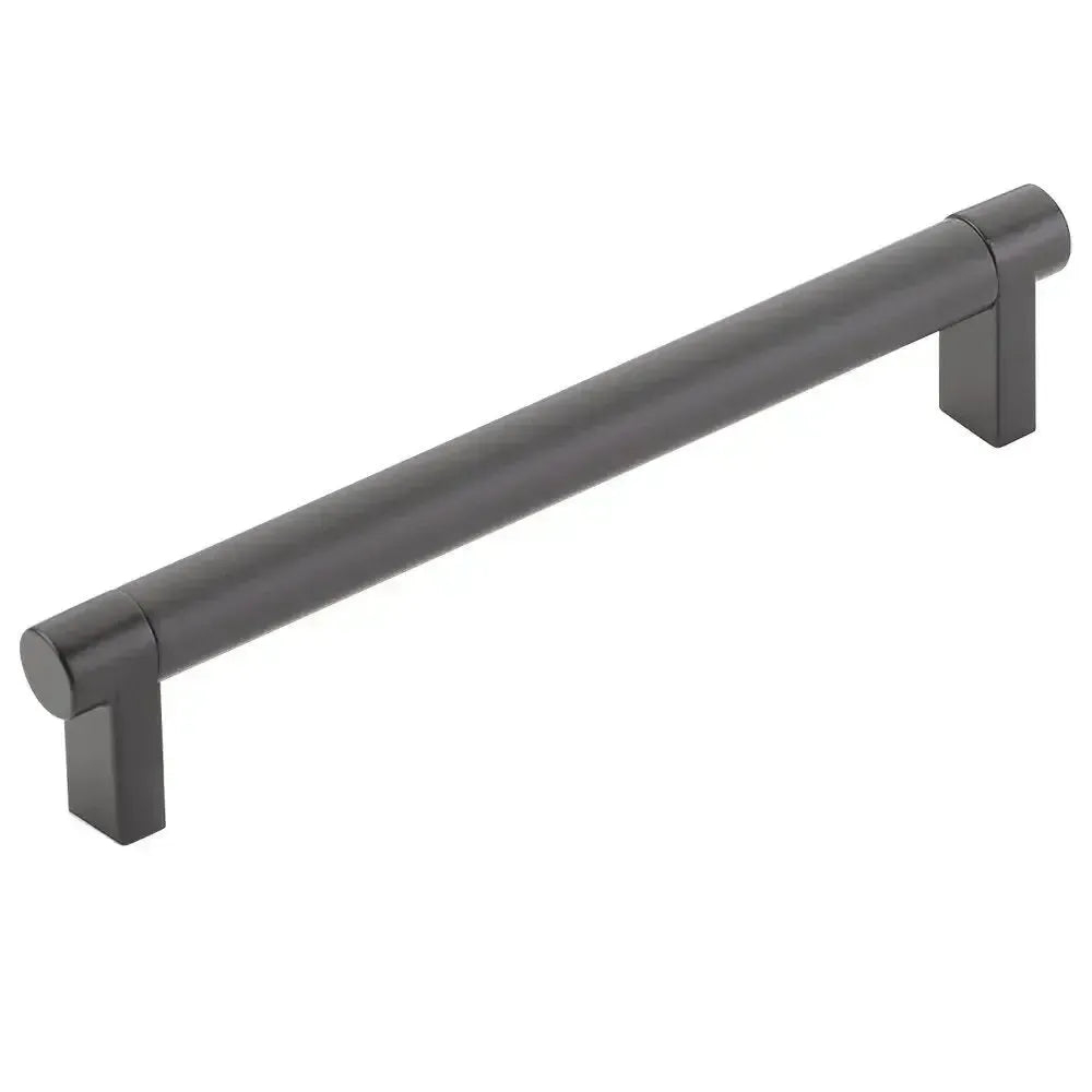 Emtek Select Rectangular Stem Smooth Cabinet Pull in 