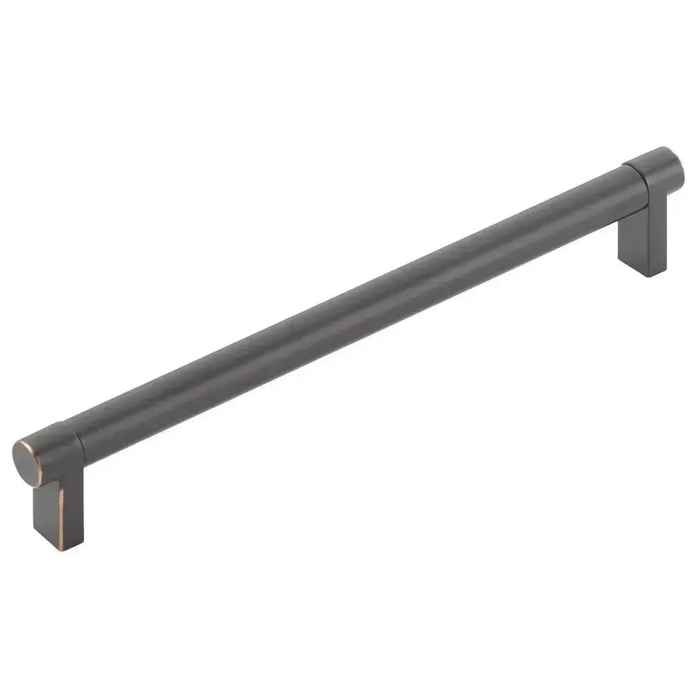 Emtek Select Rectangular Stem Smooth Cabinet Pull in 