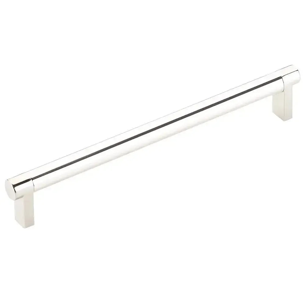 Emtek Select Rectangular Stem Smooth Cabinet Pull in 