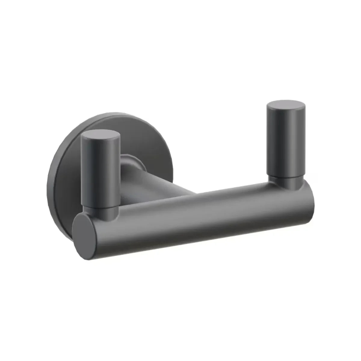 EmtekEmtek Select Round Stem with Smooth Tip Double Hook with Small Disc Rosette in 