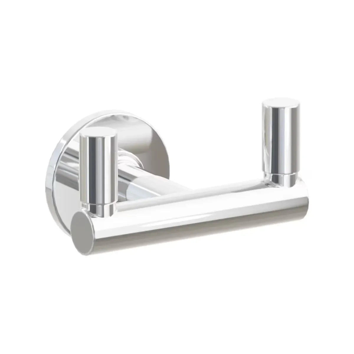 EmtekEmtek Select Round Stem with Smooth Tip Double Hook with Small Disc Rosette in 