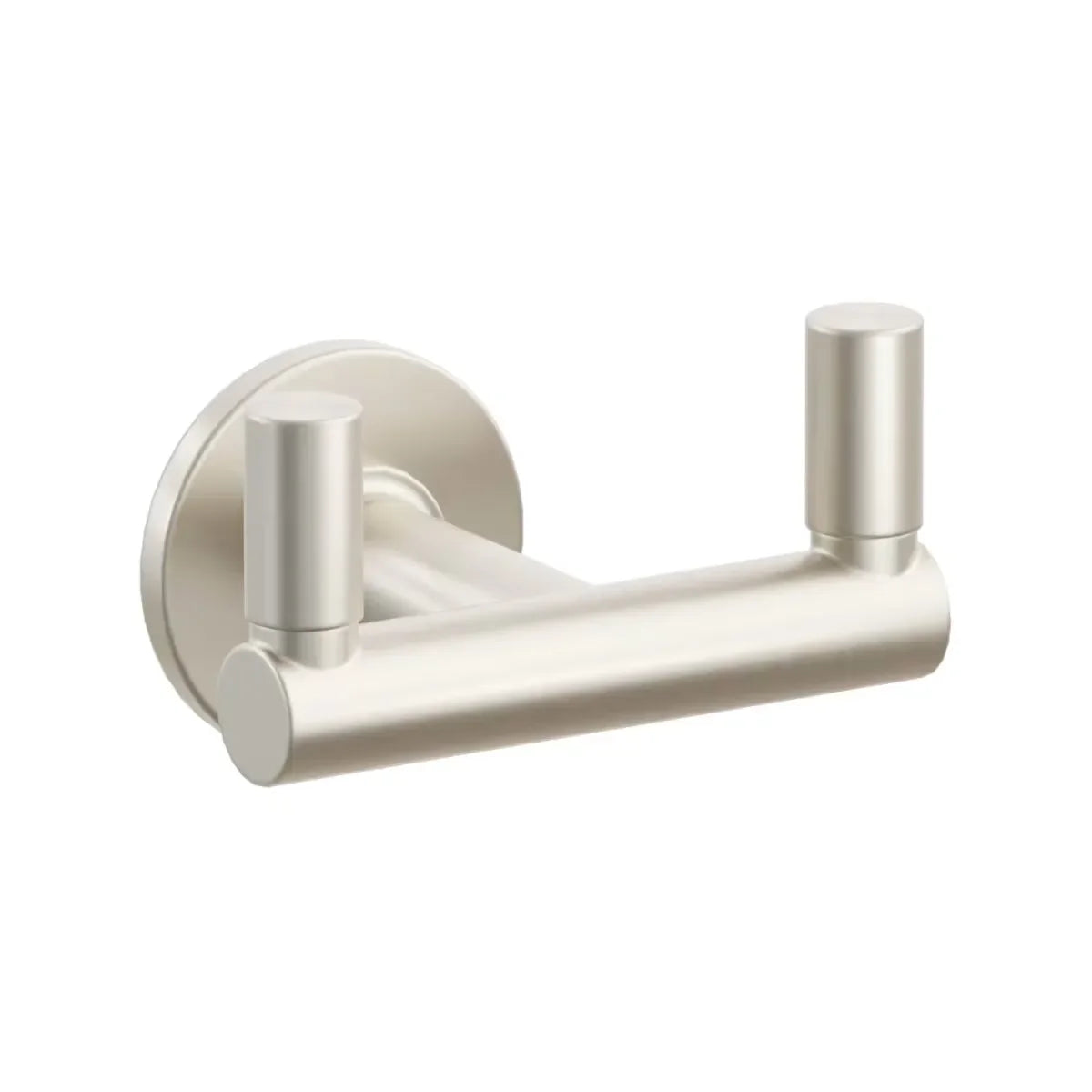 EmtekEmtek Select Round Stem with Smooth Tip Double Hook with Small Disc Rosette in 